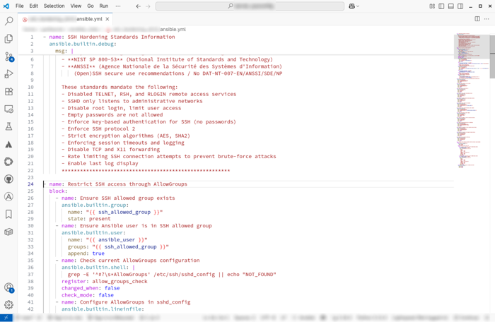 IaC Ansible Code